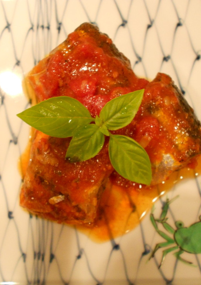 圧力鍋で簡単♡さんまのトマト煮-レシピのメイン写真