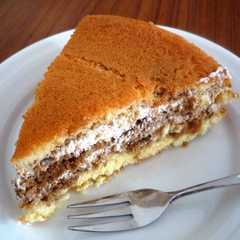 รูปของ コーヒークリームのふわふわケーキ