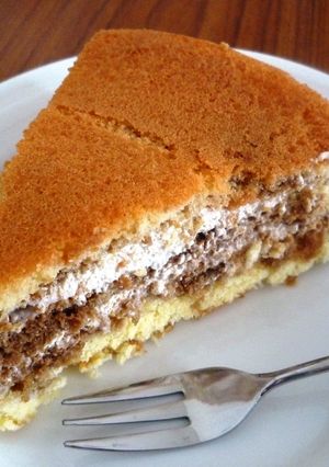 コーヒークリームのふわふわケーキ-レシピのメイン写真