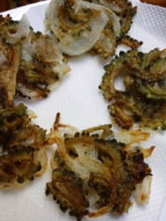 ゴーヤの揚げ物-レシピのメイン写真