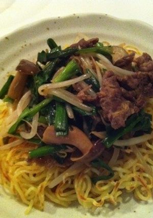 牛肉あんかけ焼きそば-レシピのメイン写真