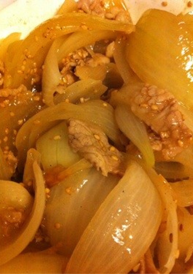 簡単☆豚玉塩バター炒め♩-レシピのメイン写真