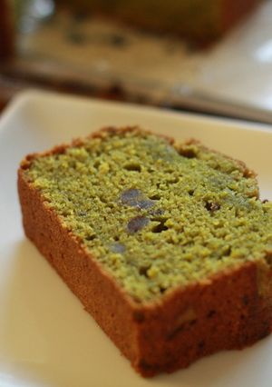 抹茶のと小豆のしっとりパウンドケーキ♥-レシピのメイン写真