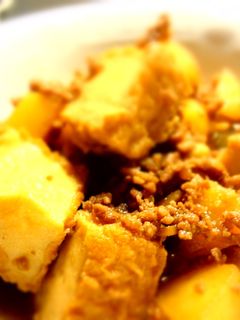 ジャガイモと厚揚げと牛肉のそぼろ煮-レシピのメイン写真