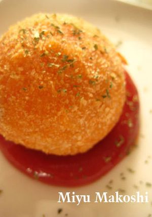 トマトの旨味がぎゅっとライスコロッケ-レシピのメイン写真