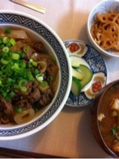 牛丼-レシピのメイン写真