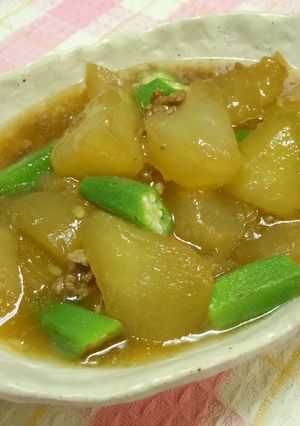 冬瓜のそぼろあん-レシピのメイン写真