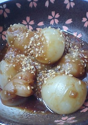 ペコロス味噌炒め-レシピのメイン写真