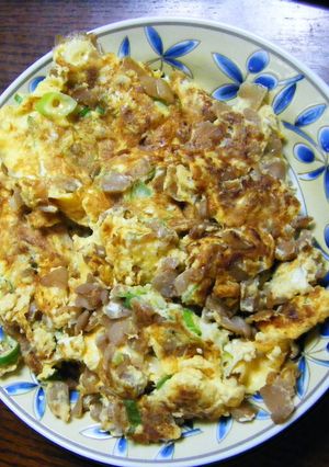 菜圃蛋（台湾風の干し大根オムレツ）-レシピのメイン写真