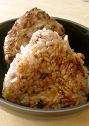 香ばしい白米＆もち米の焼きおにぎり-レシピのメイン写真