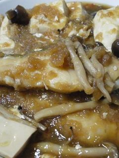 タラと豆腐のみぞれ煮-レシピのメイン写真
