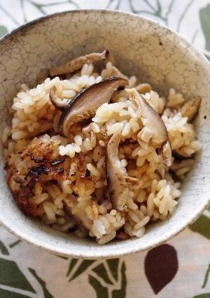 干し椎茸だけの簡単炊き込みご飯-レシピのメイン写真