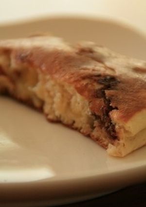 とろける!バナナチョコパンケーキ-レシピのメイン写真