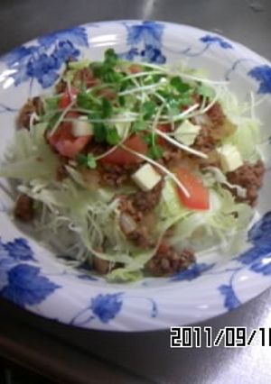 タコライス（タニタ風）-レシピのメイン写真