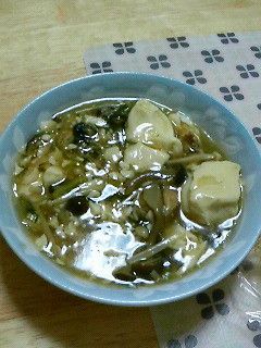 鶏胸肉の豆腐きのこあんかけ☆-レシピのメイン写真