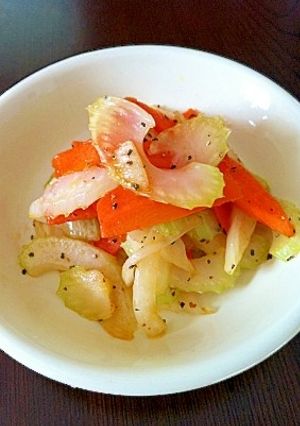 セロリの炒め物-レシピのメイン写真