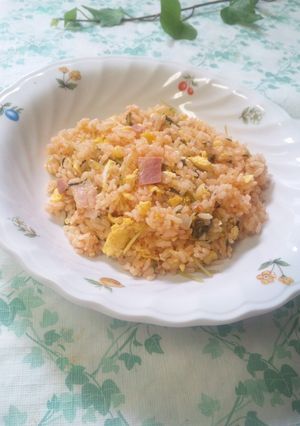 イタリアンな豆苗の炊き込みピラフ-レシピのメイン写真