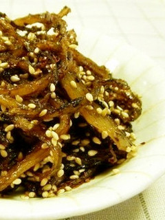 おつまみさきいかの胡麻炒め-レシピのメイン写真