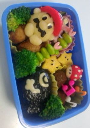 【キャラ弁】NEWスーパーマリオ☆-レシピのメイン写真