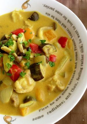 余り野菜で☆簡単♪カレークリームスープ-レシピのメイン写真