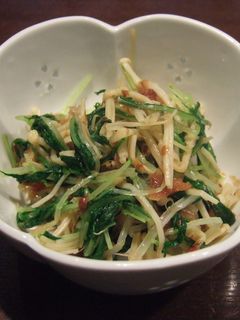 えのきと水菜の梅おかか和え-レシピのメイン写真