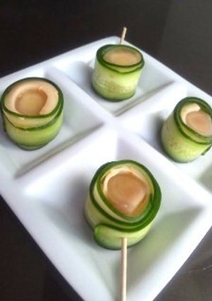 きゅうりでチーカマ生姜巻き-レシピのメイン写真