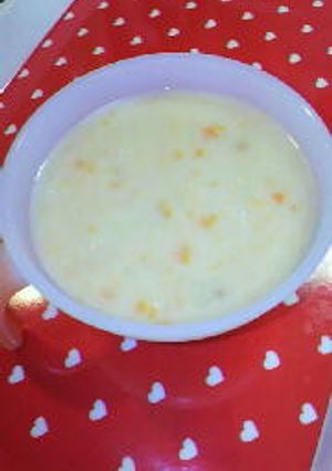 離乳食＊中期　ミルクリゾット-レシピのメイン写真
