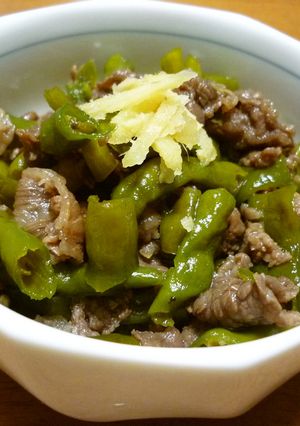 さっとできる～ピーマンと牛肉の甘辛炒め-レシピのメイン写真