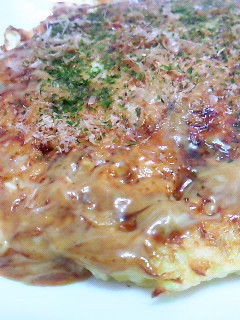 粉無し★キャベツと長芋のお好み焼き風-レシピのメイン写真