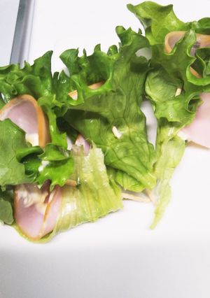 食べれるバラン♡レタスハム巻き-レシピのメイン写真