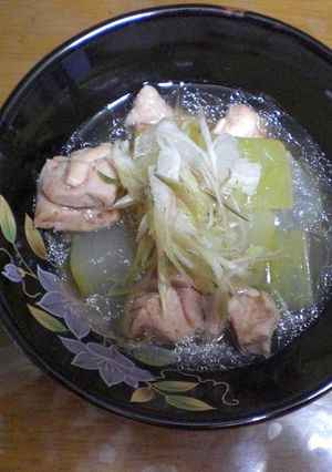 冬瓜と鶏肉の煮物-レシピのメイン写真