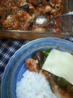 鶏肉となす&トマト缶 レンジでチン-レシピのメイン写真