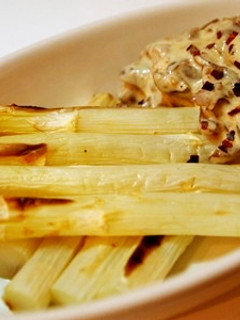 焼きアスパラのしょうゆ豆ディップ-レシピのメイン写真