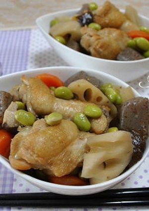 鶏手羽元の筑前煮-レシピのメイン写真