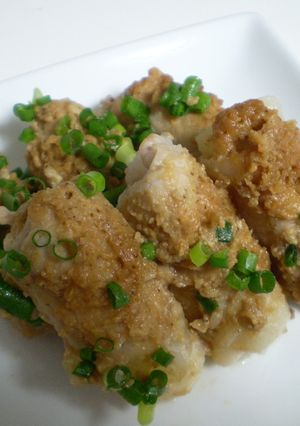 レンジで☆豚肉のごまみそ蒸し-レシピのメイン写真