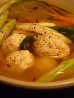 アレンジ!簡単スープ~お豆腐のつくねで-レシピのメイン写真