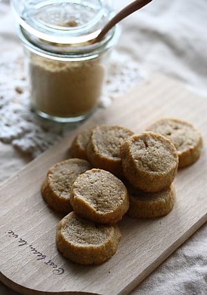 黄な粉の全粒粉クッキー-レシピのメイン写真
