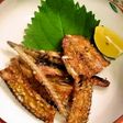 レンジで!!秋刀魚や鯵の骨せんべい♪