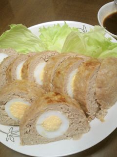 焼き方簡単!エッグミートローフ-レシピのメイン写真