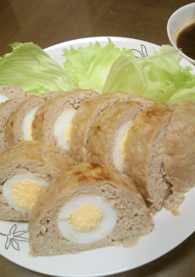 焼き方簡単！エッグミートローフ-レシピのメイン写真