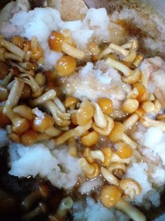 鶏肉のなめこおろし煮-レシピのメイン写真