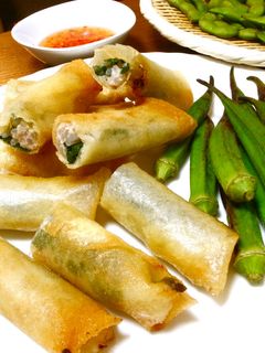 簡単♪タイ風揚げ春巻き-レシピのメイン写真