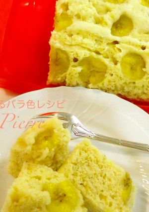 ルクエで幸せ＊簡単バナナケーキ-レシピのメイン写真