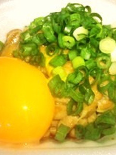 納豆嫌いを克服☆ゴマ油&卵でフワフワ納豆-レシピのメイン写真