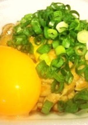 納豆嫌いを克服☆ゴマ油＆卵でフワフワ納豆-レシピのメイン写真