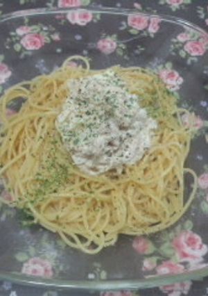 簡単手抜き＊ツナマヨ和風パスタ-レシピのメイン写真