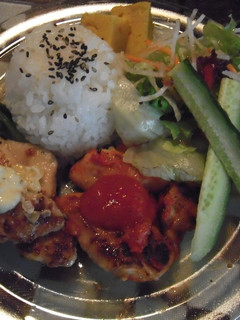紅白 2色のチキン-レシピのメイン写真