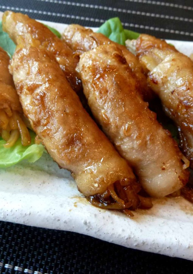 簡単！じゃがいもの豚肉巻き★照り焼き風-レシピのメイン写真