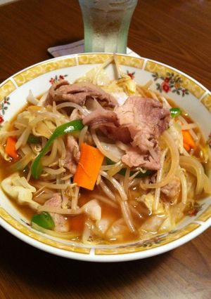 野菜たっぷり味噌ラーメン-レシピのメイン写真