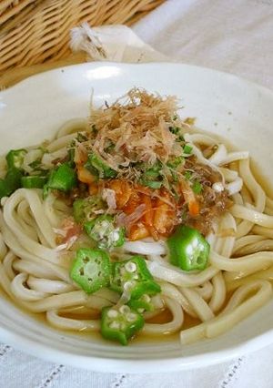 ＊冷製ピリ辛納豆うどん＊-レシピのメイン写真